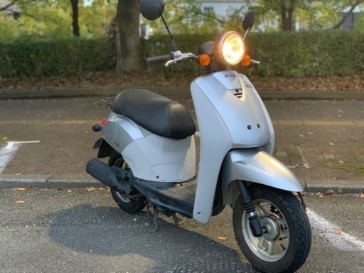 △無料も自賠責あり　タイヤ前後溝あり　ホンダ　原付きスクータートゥディ  自賠責名義変更