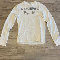 アバクロ　マッスルフィット　ロングTシャツの画像