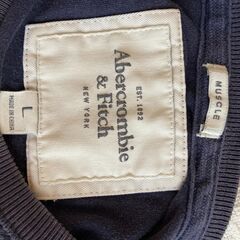 アバクロ　マッスルフィット　ロングTシャツ