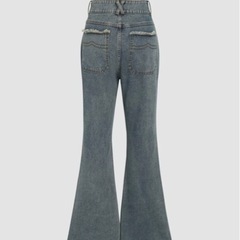 CIDER ハイウェイストフレアジーンズ　(新品)の画像