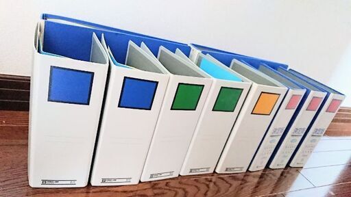 キングジムファイル B5×8冊、B4×2冊