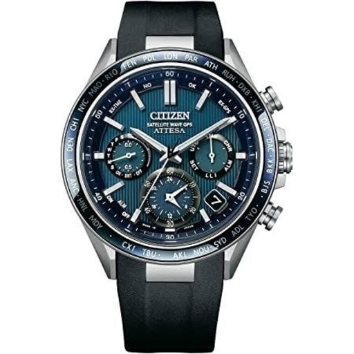 シチズン 腕時計 メンズ CC4050-18L CITIZEN エコ・ドライブGPS衛星電波（F950） ブルーxブラック アナログ表