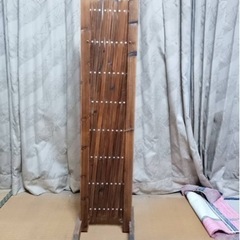【決定】木製伸縮式フェンス  値下げ