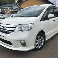 平成２４年式*日産セレナ*ハイウェイスターVセレクション*車検令...