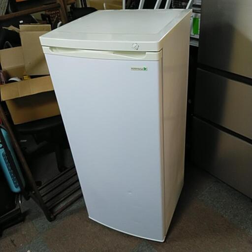 091☆北41 140リットル 縦型冷凍庫 ヤマダ YRT-C15B1 2017年製 札幌