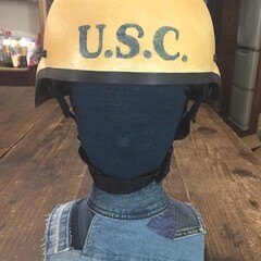 ヘルメット　U.S.C. MICH2000 レプリカ 飴色オフ ...