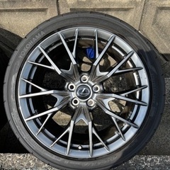 レクサス　GS F 純正ホイール、横浜ネオバのセットの画像