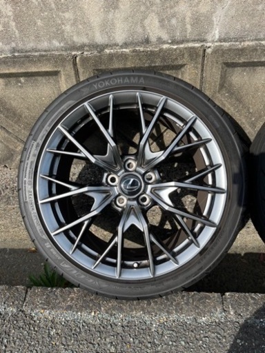 レクサス　GS F 純正ホイール、横浜ネオバのセット
