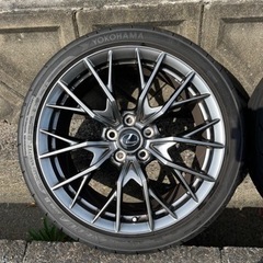 レクサス　GS F 純正ホイール、横浜ネオバのセット