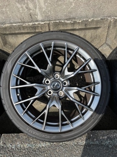 レクサス　GS F 純正ホイール、横浜ネオバのセット