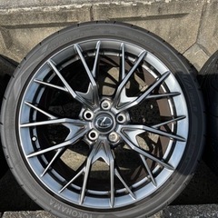 レクサス　GS F 純正ホイール、横浜ネオバのセットの画像