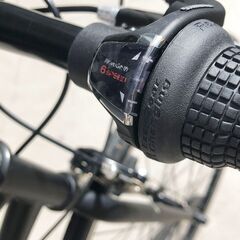 美品 自転車 クロスバイク 700x28c ブラック 軽量 
