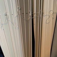 ブラインド　2個　カーテンレール取り付け型の画像