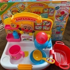 【美品】最終値下げ。アンパンマン　お風呂おもちゃ