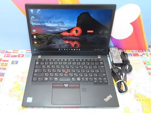 JC03162 レノボ Thinkpad T470s 14型 FHD ノートパソコン 優良品 office2019