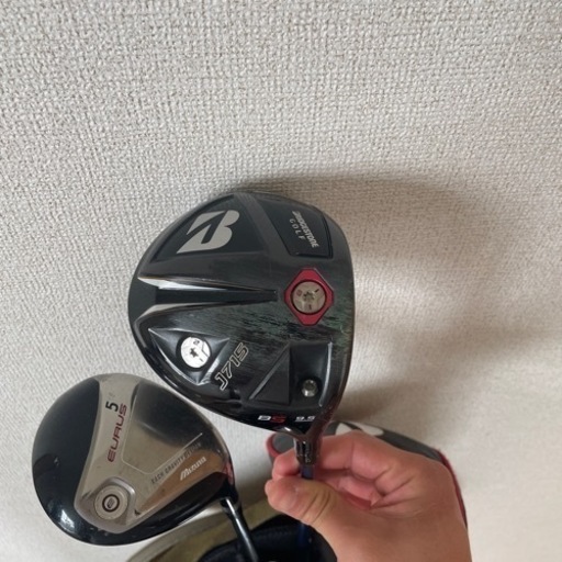 ゴルフバッグ、クラブセット　ゴルフボールおまけ