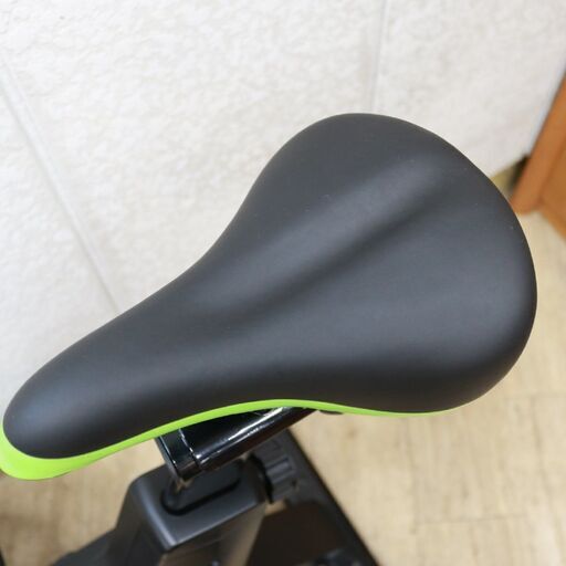 307)【美品】FITBOX FBX-002B_01 第3世代 スピンバイク 負荷8段階 パルス計測 キャスター付 ダイエット 在宅 フィットボックス