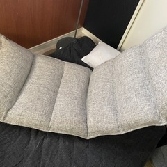 【決まりました】座椅子　グレーの画像