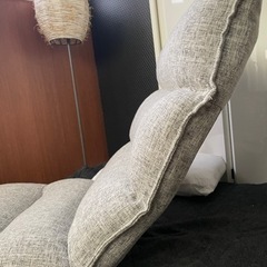 【決まりました】座椅子　グレーの画像