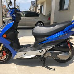 キムコ　レーシングキング180i   整備済 　屋内保管　とても綺麗です　個人出品  乗って帰れますの画像