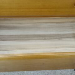 ★ジモティ割あり★  チェスト 茶 H138×D44×W86 クリーニング済み TJ480の画像