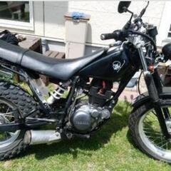➁美品　tw200　一発始動　車検必要無　タイヤブレーキ新品　カスタム　　値段交渉有　税金安い　の画像