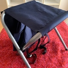 リラックマリュックサック　折りたたみチェア付きの画像