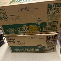 お買い得！　ウィルキンソン炭酸水　クラッシュマスカット22本＆ク...