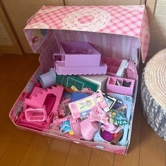 リカちゃん人形セット　ハウスなどの画像
