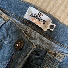 和柄刺繍ジーンズ(お値下げしました(*^^*))の画像