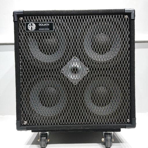 SWR GOLIATH II ベースアンプキャビネット 500W 10インチ4発 ベーススピーカー (補修あり)