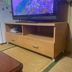 SHARP LED AQUOS 40v型　テレビ台付き（値下げ交渉可能）の画像