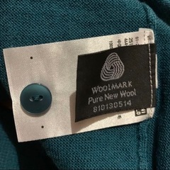 ユニクロ グリーン カーディガン Sサイズの画像