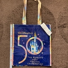 新品　WDW 50周年限定　ショッピングバッグの画像