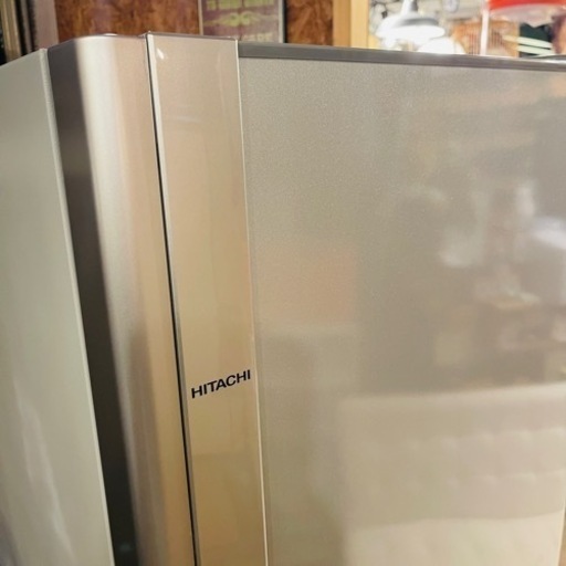 【売約済み】　日立 HITACHI R-K320FV T [冷凍冷蔵庫 まんなか野菜タイプ 真空チルド （315L・右開き） 3ドア ライトブラウン] 冷蔵庫　3ドア　大容量　大きめ　自動製氷　３ドア冷蔵庫　