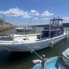 ２７フィートディーゼル船　船内外機 ヤマハ　120馬力　ドライブの画像