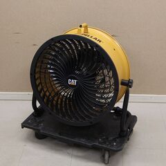 CATERPILLAR キャタピラー CAT サーキュレータ- 45cm 工場扇 業務用 扇風機 送風機 HVD-18AC ブラック/イエロー 2021年製 (D4802ktxY)