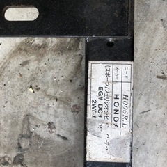 シビック　シートレールの画像