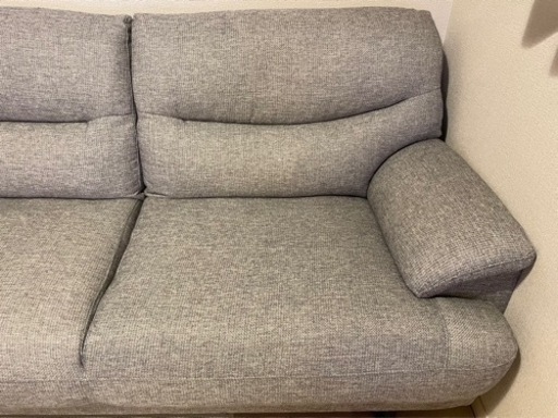 良品　三人掛けソファ