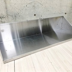 A 2018年購入 吊り棚 壁掛け棚 ステンレス製 業務用 厨房機器 店舗用品 の画像