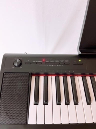 ヤマハ YAMAHA 電子キーボード NP-12B ピアッジェロ ブラック L-2C鍵盤スタンド付き！ 受け渡し予定者決定！