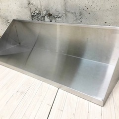 D 2018年購入 吊り棚 壁掛け棚 ラック ステンレス製 業務用 店舗用品 厨房機器の画像