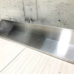 E 2018年購入 吊り棚 壁掛け棚 ラック ステンレス製 業務用 厨房機器 飲食店の画像