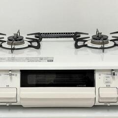希少な白![美品クリーニング済] パロマ ガステーブル 都市ガス...