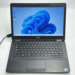 送料無料 保証付 美品　新品SSD256 14型 ノートパソコン DELL E5470 中古良品 第6世代 Core i7 16GB DVDRW Wi-Fi Bluetooth Windows11 Office