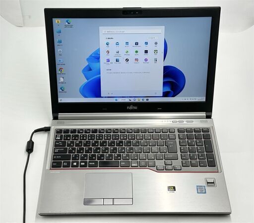 送料無料 保証付 日本製 新品SSD 15.6型 ゲーミング ノートパソコン 富士通 H770 中古良品 Xeon 16GB 無線 Quadro M2200M Windows11 Office台東区のノートパソコン