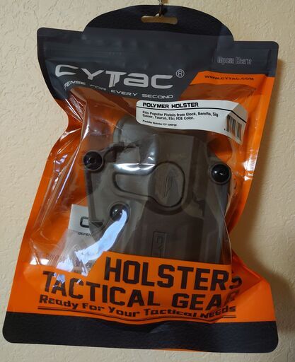 【美品】CYTAC メガフィットホルスター 右手用