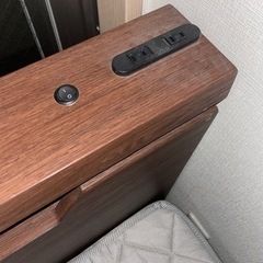 シングルベッドフレーム　マットレスの画像