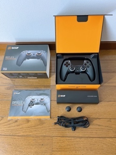 SCUF(スカフ) REFLEX PRO リフレックス プロ Steel Gray スティール グレイ PS5 コントローラー