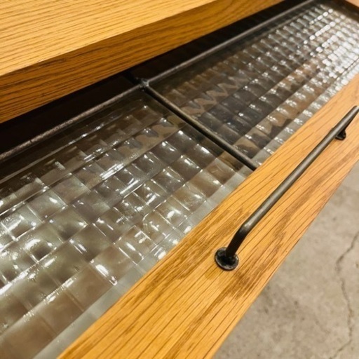 【売約済み】　a depeche cadeal TV board 1200 カデル テレビボード  テレビ台　木製　アイアン　取っ手　